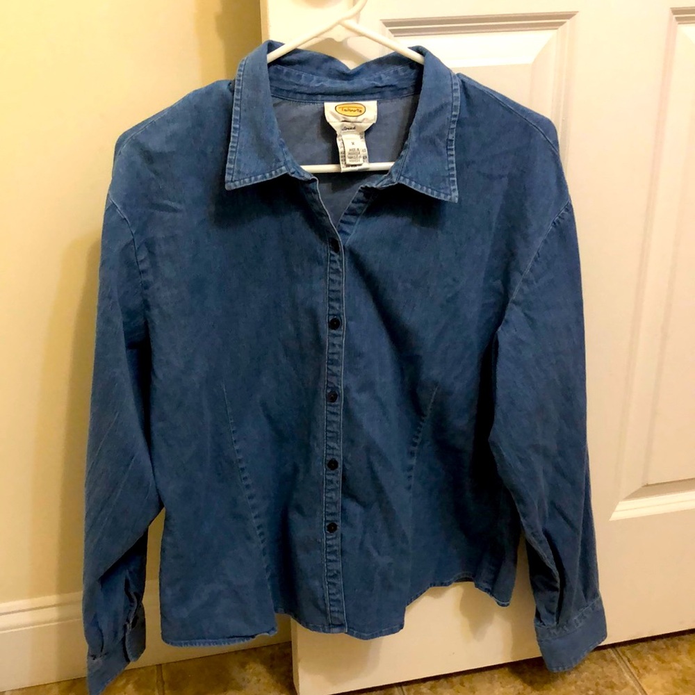 Soft Denim Button Down - image 1